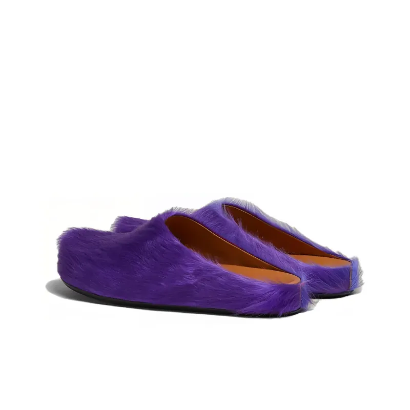 MARNI Fussbett Sabot 'Light Violet'-2