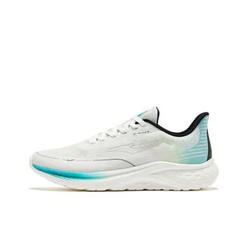 Erke Sting 2.0 Cushioning Wear Resistant Breathable Balance Low Top Training Running Shoes Men's Erke White With Black