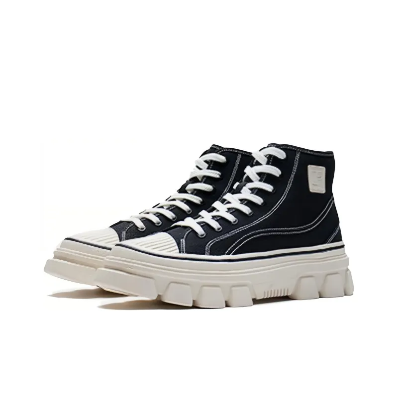 LiNing CF Tracing High-Top Casual Shoes Unisex-2