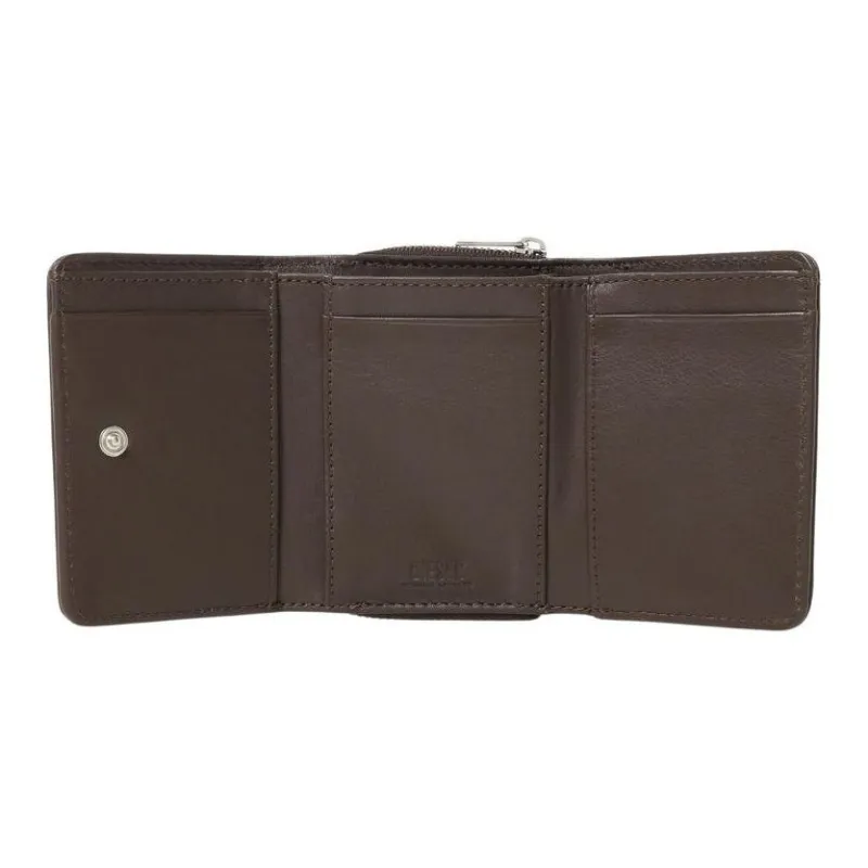 DIESEL Cow Leather Wallet Unisex Brown-3