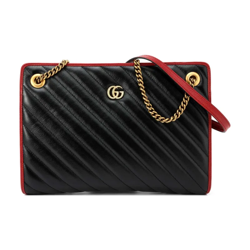 GUCCI GG Marmont Leather Crossbody Bag, Shoulder Bag Women's-1
