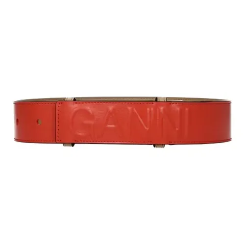 GANNI Leather Belts Women's