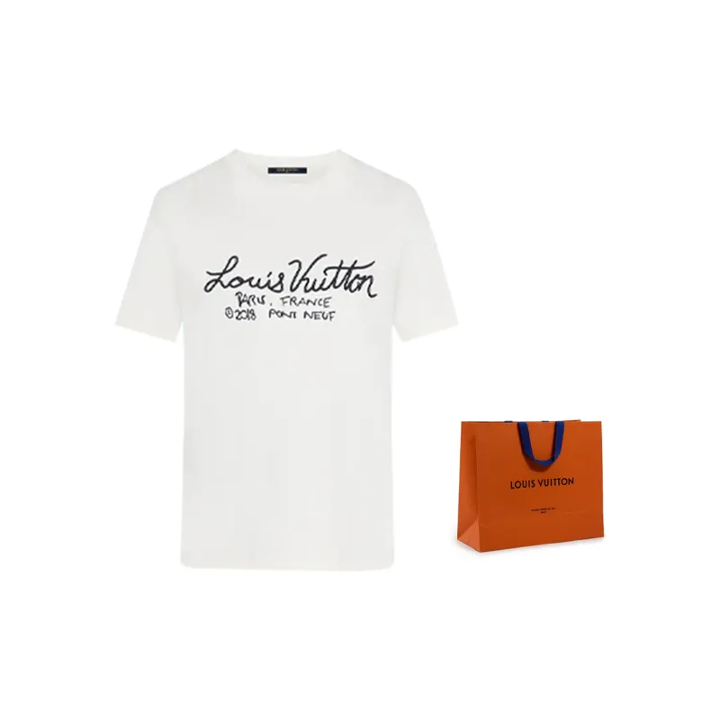 LOUIS VUITTON T Shirt Men's White-1