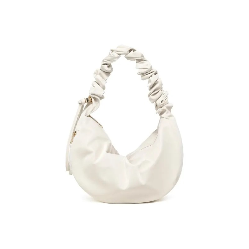 CARLYN Artificial Leather One Shoulder Handbag Regular Women's Ivory-2