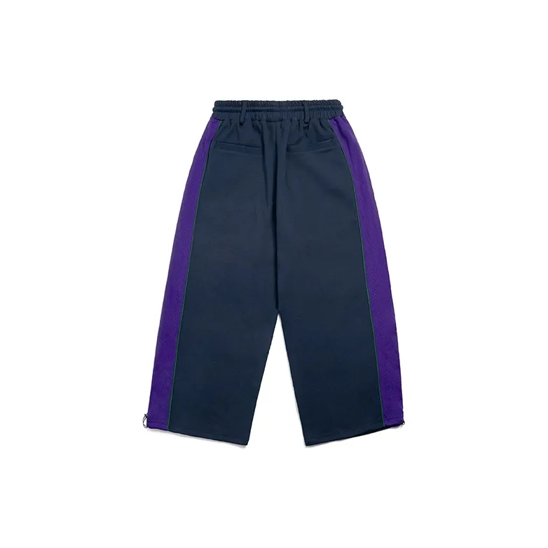 PHANTACI Casual Pants Men Navy Blue-1