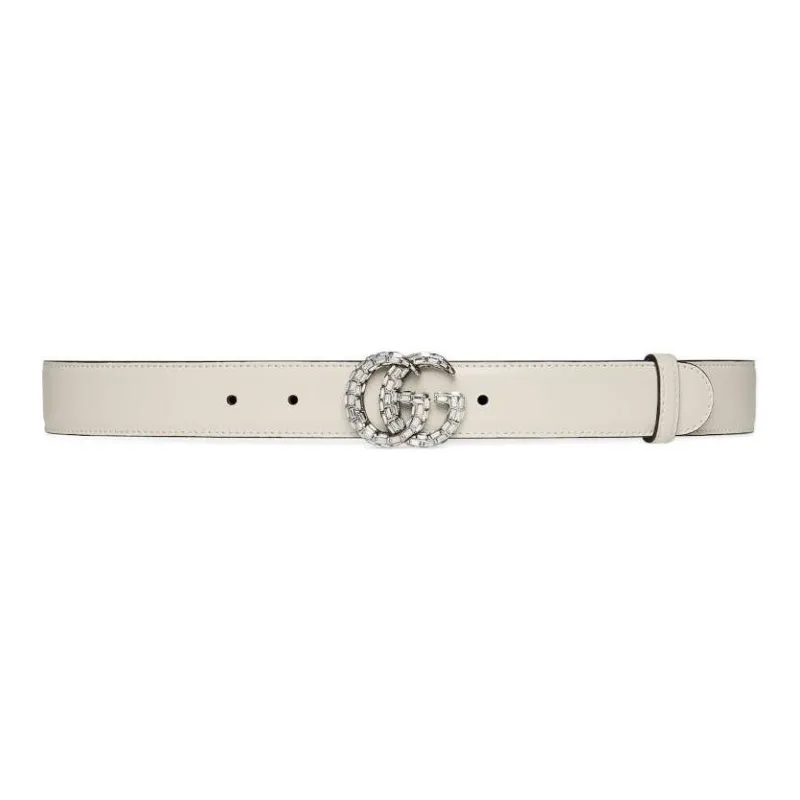 GUCCI Gg Marmont Leather Belt-0