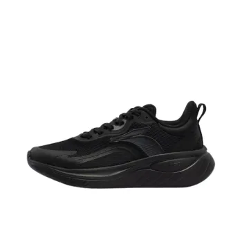 361° SOFTSTEP 3.0 Cushioning Breathable Lightweight Low Top Running Shoes Women's Black