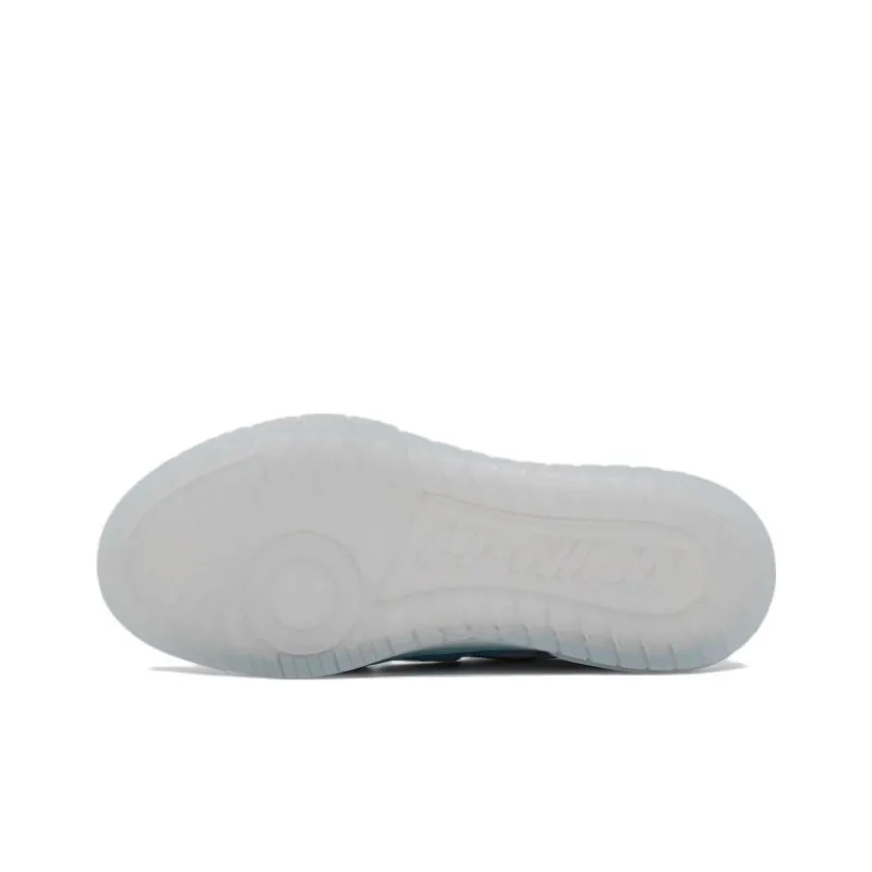 LiNing Rookie Slip Resistant Low Top Basketball Shoes Women's White Blue-3