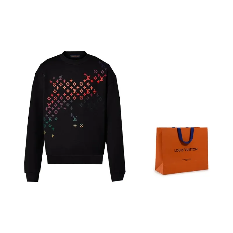 LOUIS VUITTON Embroidered Cotton Sweatshirt-1