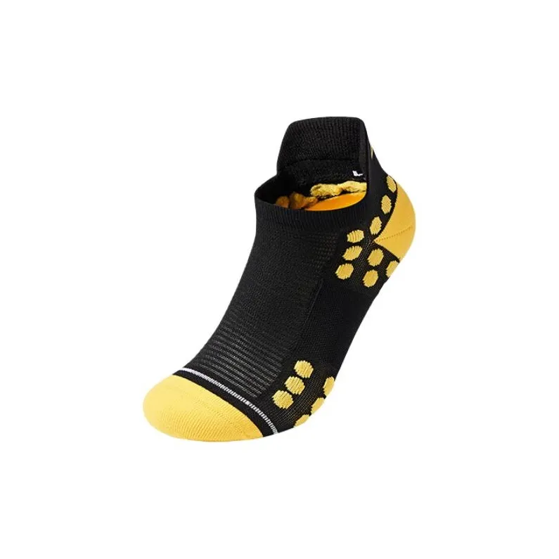 QIAODAN Running Socks Men's 1 Pack Black-2