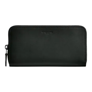 COACH Accordion Wallet Glove Tanning Clutches Wallets Men's Amazon Green