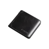Black-Bifold (Vintage Top Grain Cow Leather) Anti-Skimming