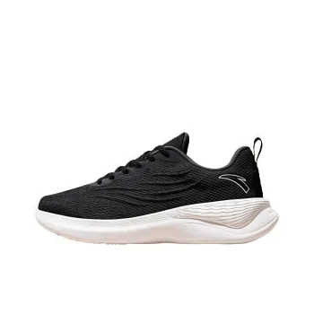 Anta Cushioning Wear Resistant Low Top Training Shoes Men's Black