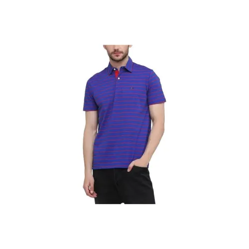 Tommy Hilfiger Polo Shirts Men Blue