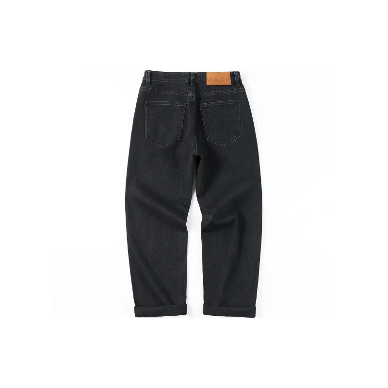 FAIRWHALE Jeans Unisex Denim Black-1