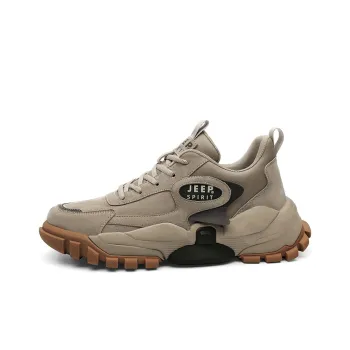 JEEP SPIRIT Mid Top Outdoor Shoes Men's Sand