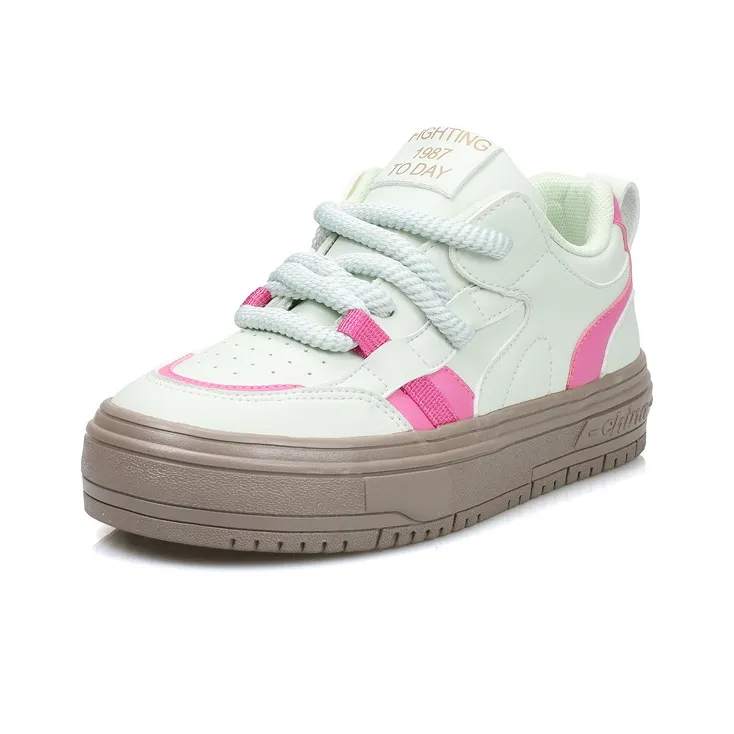 B10CROWN Low Top Skateboard Shoes Women's Green-2