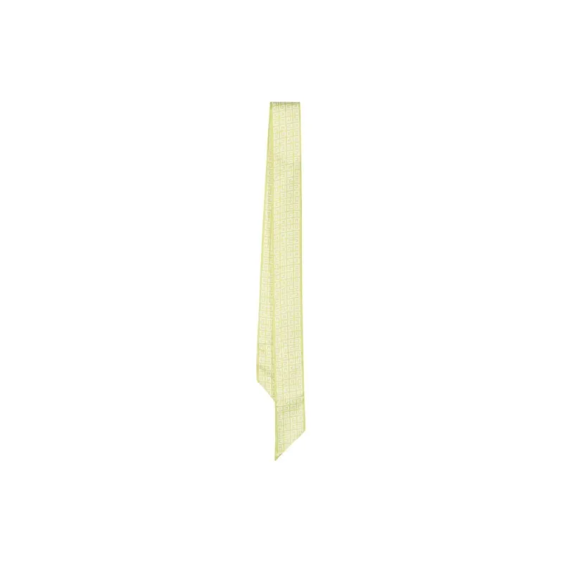 GIVENCHY Silk Scarves Women's Yellow-0