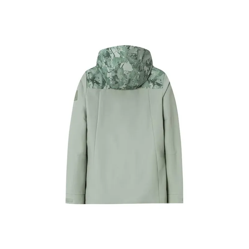 Anta x National Geographic Outdoor Collection Jackets & Coats Women's Ceramic Enamel Green-1