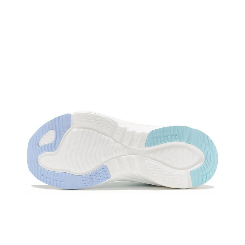 XTEP Cushioning Anti Slip And Wear Resistant Low Top Running Shoes Women's Light Dusk Blue-5