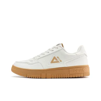 PEAK Air Force 1 Cushioning Coverage Lightweight Breathable Slip Resistant Skateboard Shoes Men's White