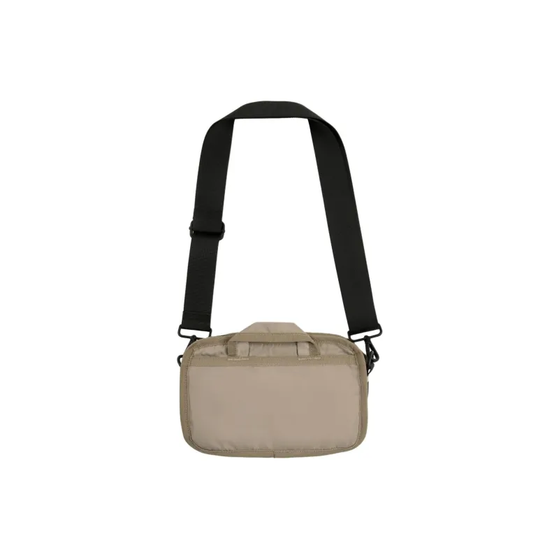 EVISU Fabric Shoulder Bag, Crossbody Bag Regular Unisex Khaki-1