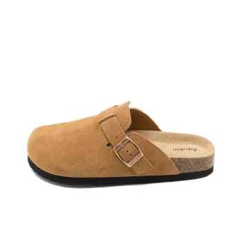 AGSDON Quiet Closed Toe Slippers 3cm Women's
