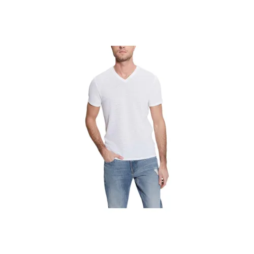 GUESS T-Shirts Men White