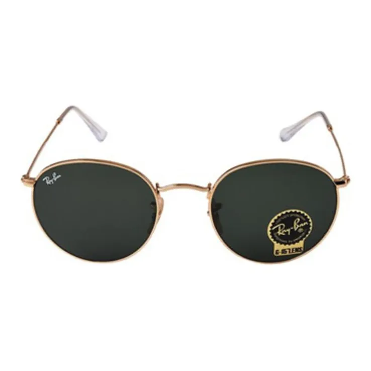 RayBan Metal Oval Sunglasses Women's Black-1