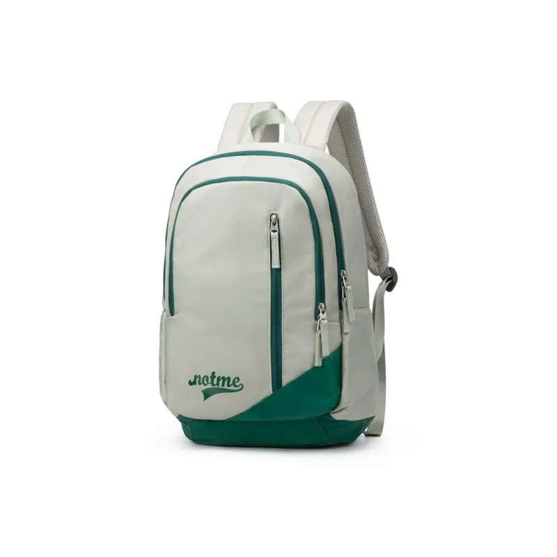 NOT ME Nylon Backpack Regular Unisex Sown Grass Green-2
