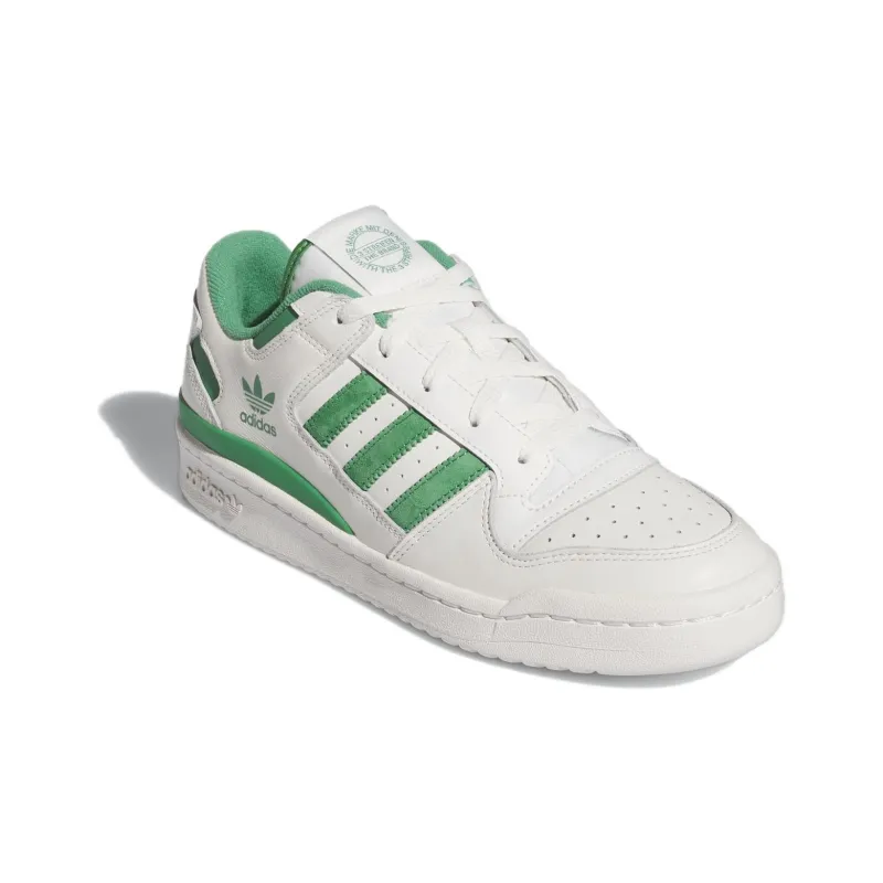 adidas originals FORUM Low White Preloved Green-2