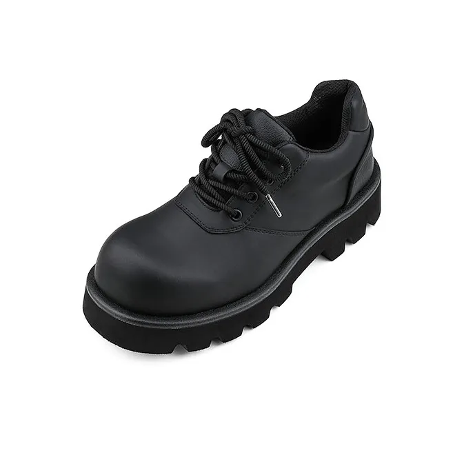 HANQIAORIJI Rebirth Collection Oversized Sports Derby Shoes Men's Black-2