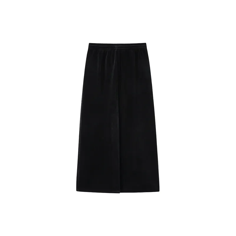 ZHOUMIAO Casual Long Skirts Women's-1