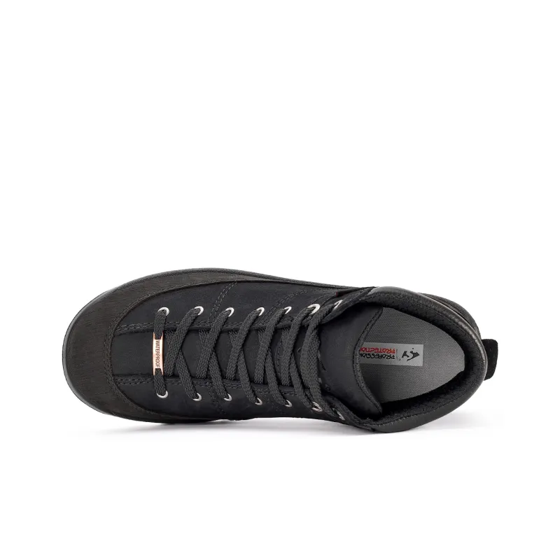 Slider Slip Resistant, Abrasion Resistant, Waterproof Mid Top Hiking Shoes Men's Black-2