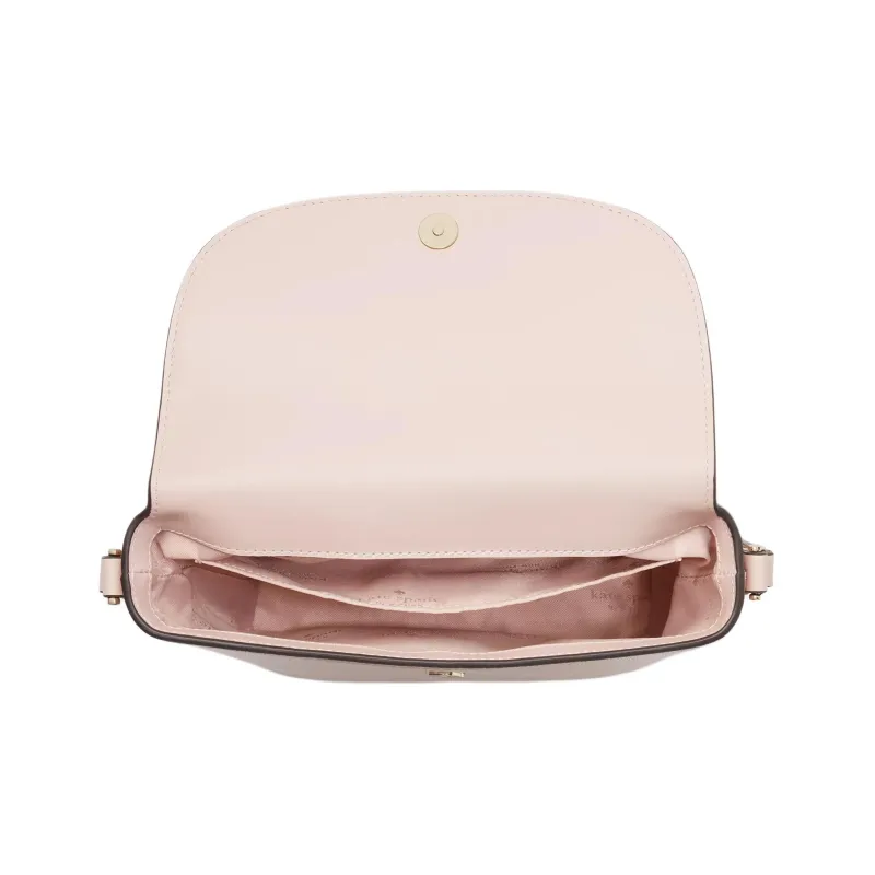 Kate Spade Leather Shoulder Bag, Crossbody Bag Women's Rose Smoke-3