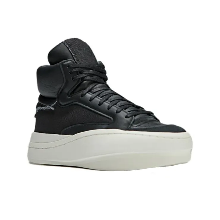 Adidas Y 3 Centennial High Black Off White-2