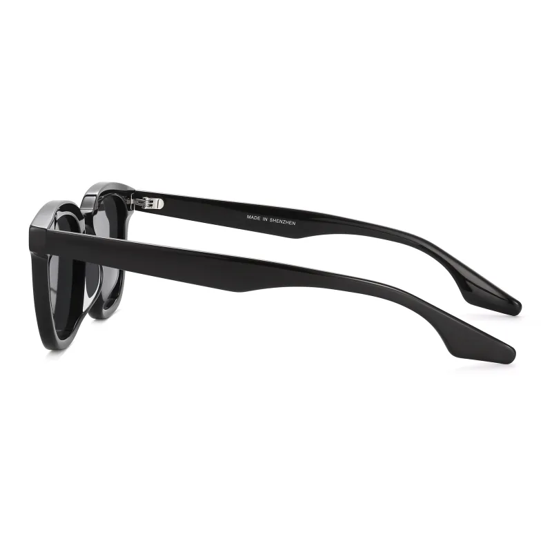SUYAN Plate Frame Square Sunglasses Unisex-4