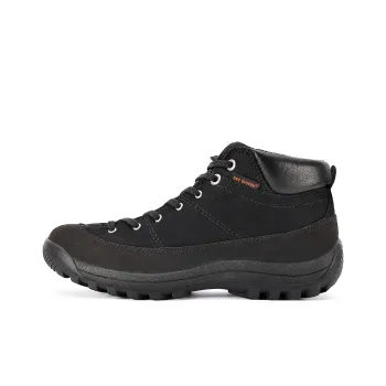 Slider Anti-Slip And Wear-Resistant Water-Resistant Mid-Top Trekking Shoes Men's Black