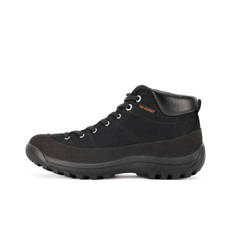 Slider Slip Resistant, Abrasion Resistant, Waterproof Mid Top Hiking Shoes Men's Black-0