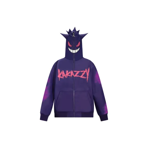 KAKAZZY Leather Jackets Unisex Purple