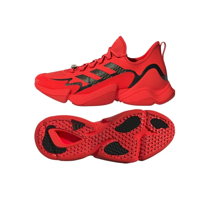 Adidas Impact Flx Solar Red Core Black Gold Metallic-4
