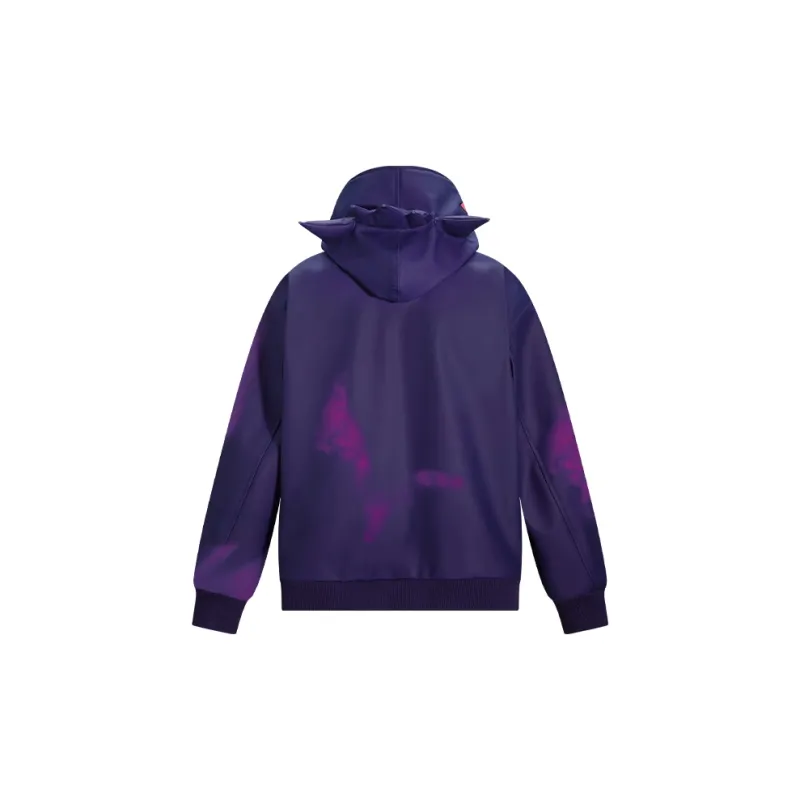 KAKAZZY Leather Jacket Unisex Purple-4