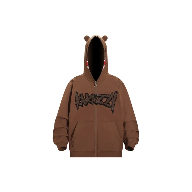 KAKAZZY Sweatshirt Unisex Brown-1