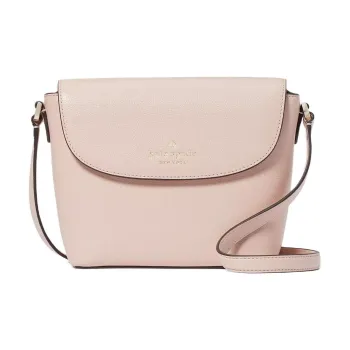 Kate Spade Leather Shoulder Bag, Crossbody Bag Women's Rose Smoke