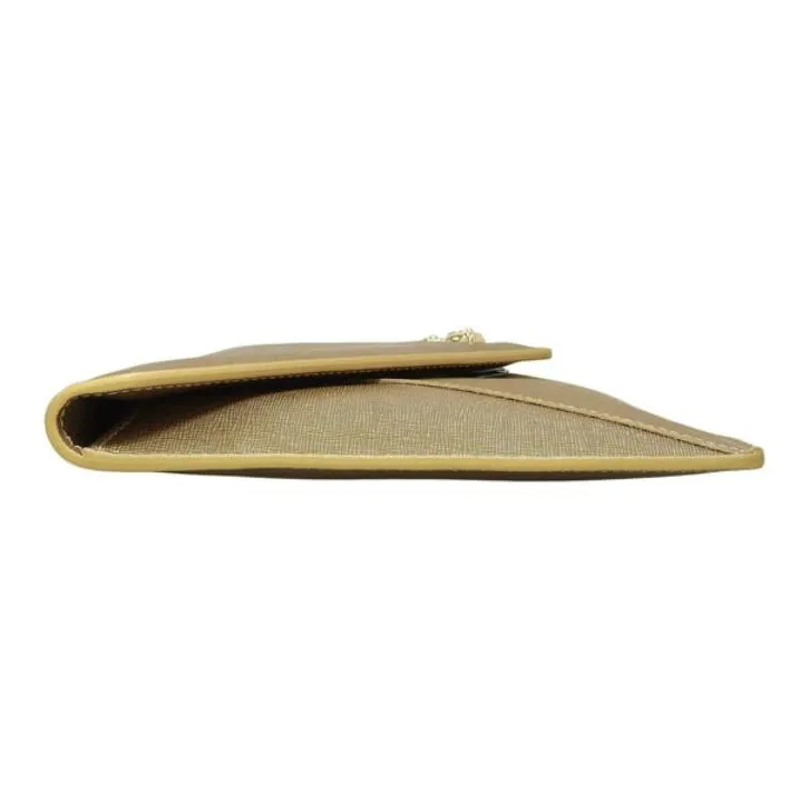 Vivienne Westwood Leather Clutch Women's Gold-3