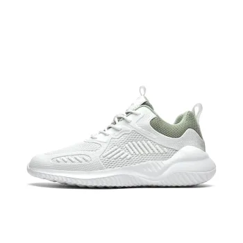 Binary Low Top Running Shoes Women's White Green