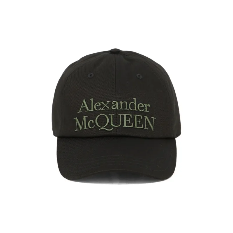 Alexander McQueen Logo Embroidered Baseball Cap-1