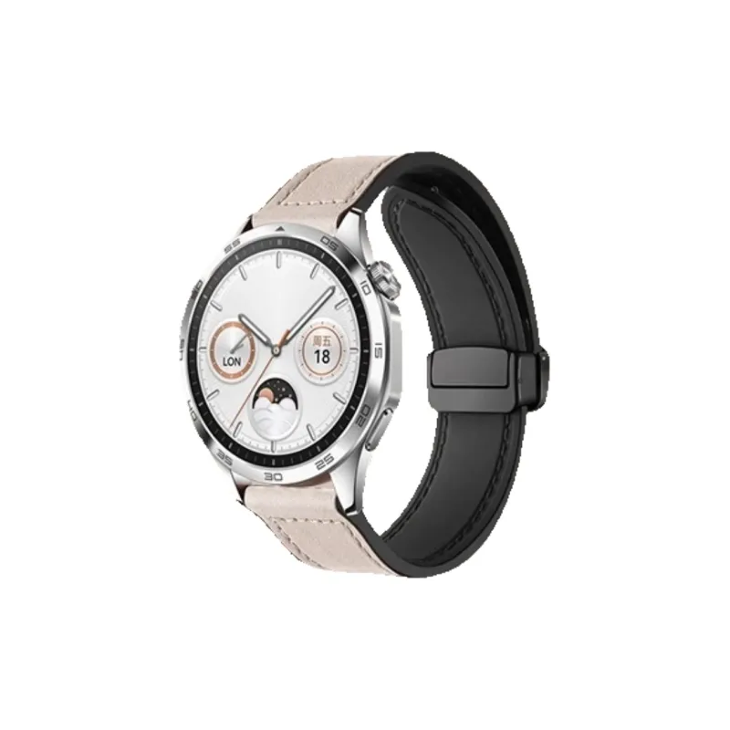 Yu Qing Huawei Compatibility Watch Band Cowhide Leather Material-9