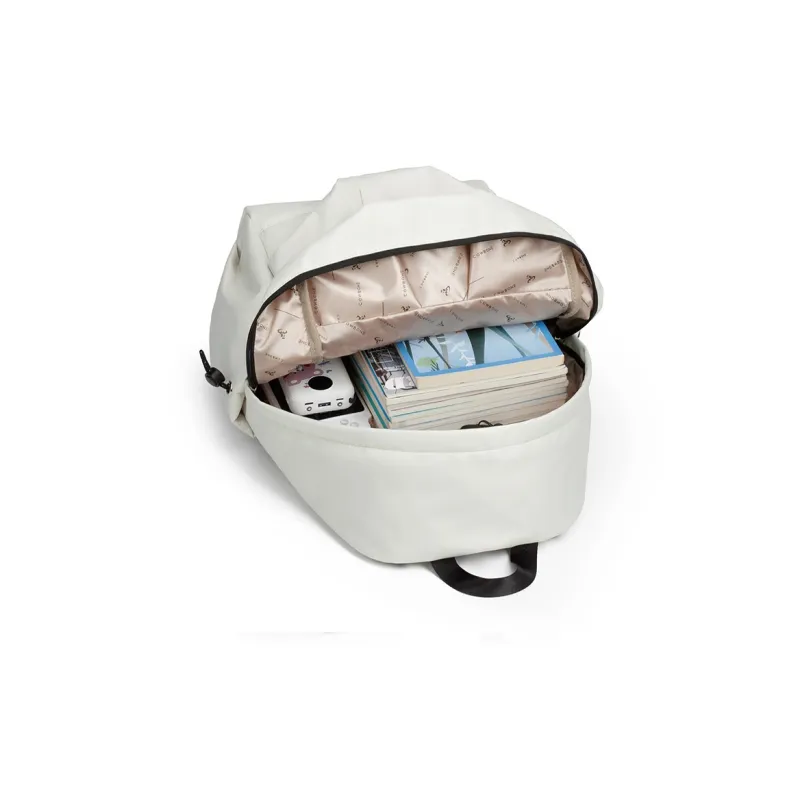 NOT ME Polyester Backpack Regular Unisex Ecru-2