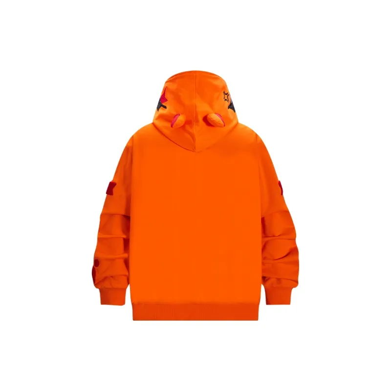 KAKAZZY Sweatshirt Unisex Orange-4